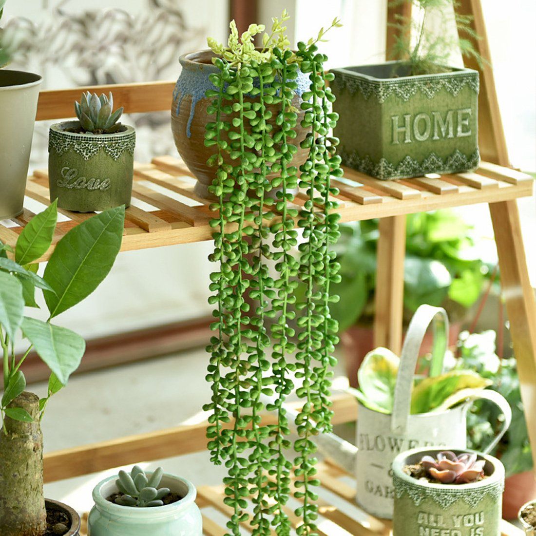 Ideas para decorar con plantas artificiales