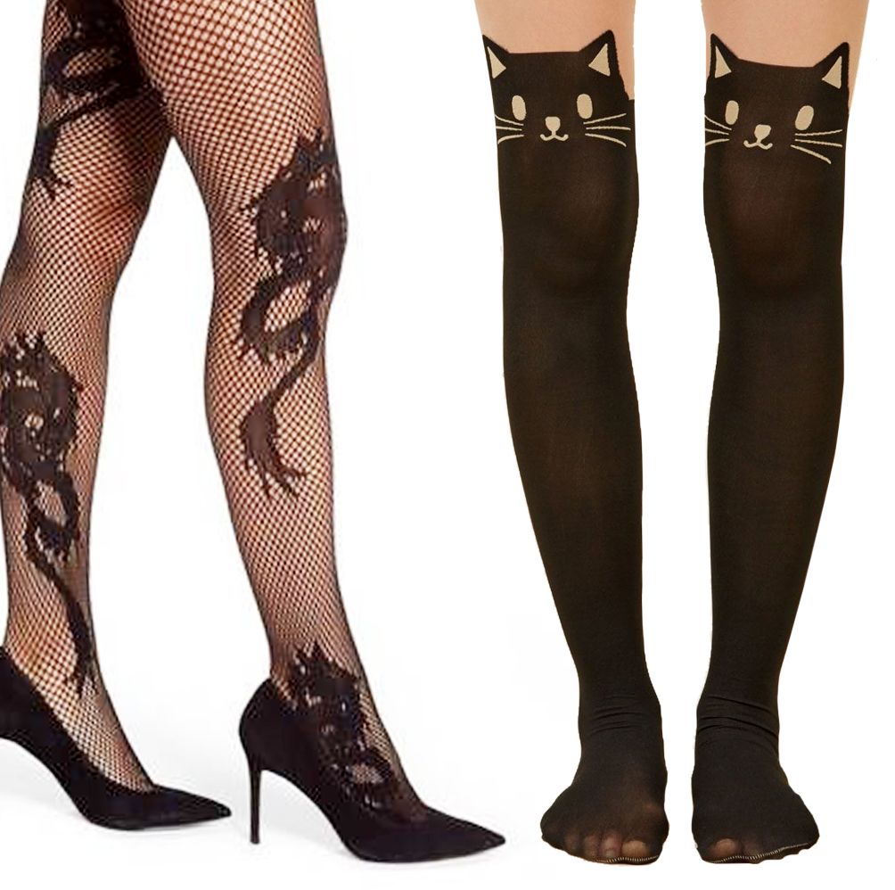 8 Pairs of Novelty Tights for When You're Above the Nonsense