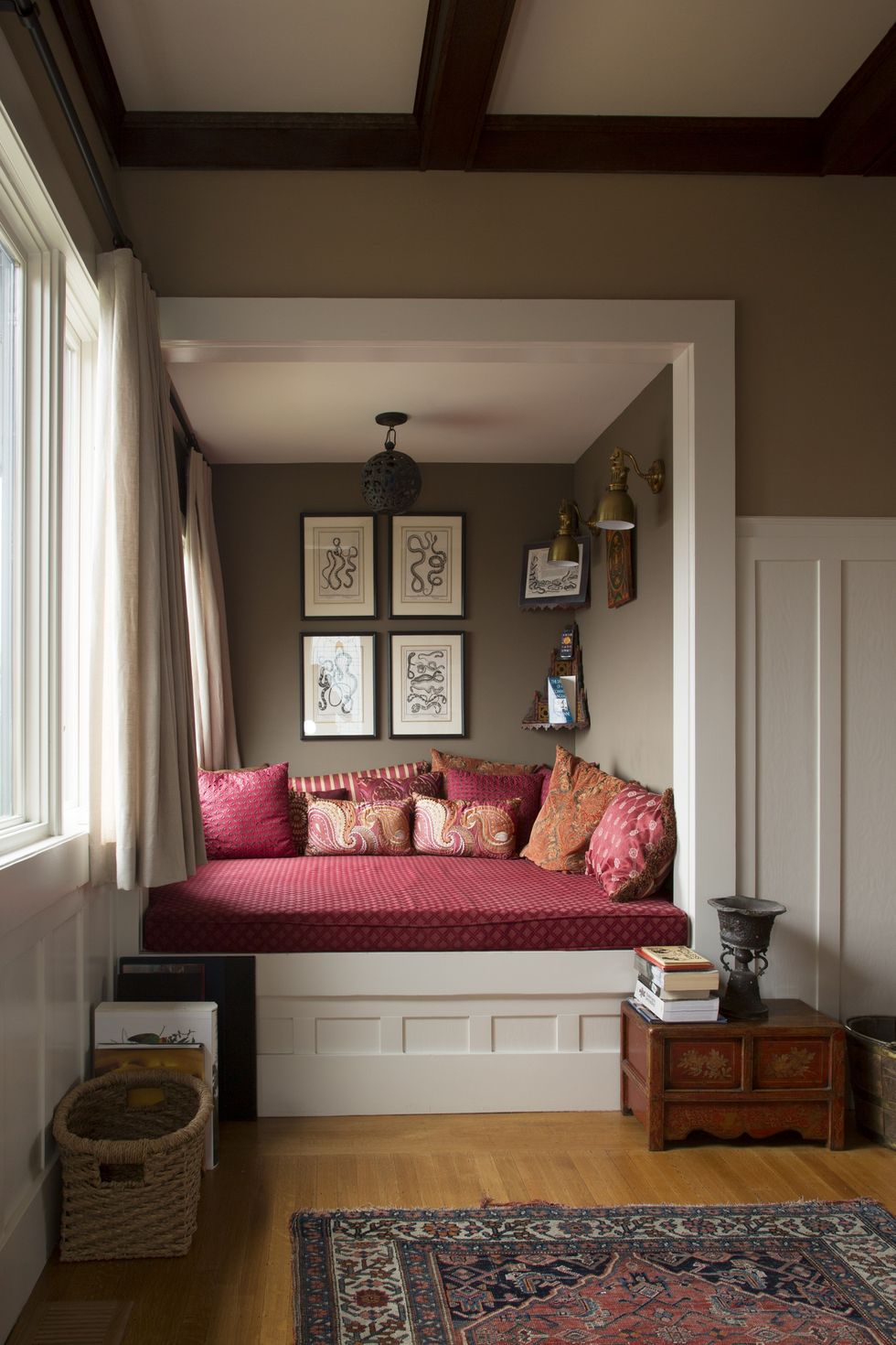 Un sillón-cama con estilo para crear tu rincón de lectura en casa