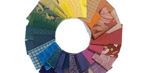 fabric and wallpaper colour wheel