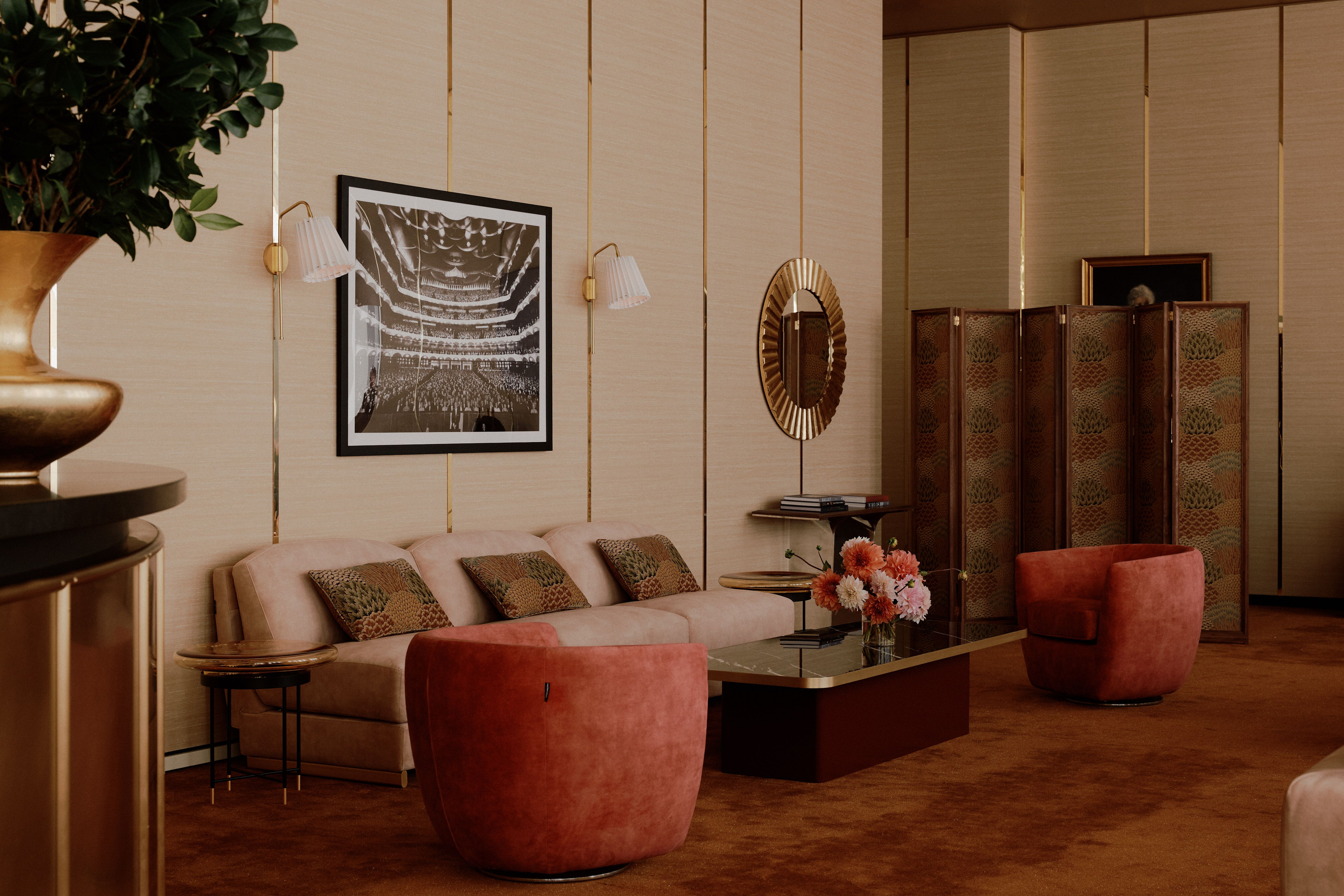Metropolitan Opera House's New Patron's Lounge