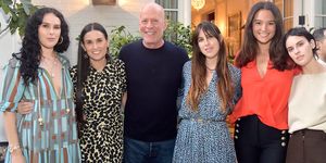 Bruce Willis y Demi Moore pasan la cuarentena con sus hijas en pijama