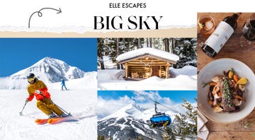 elle escapes big sky