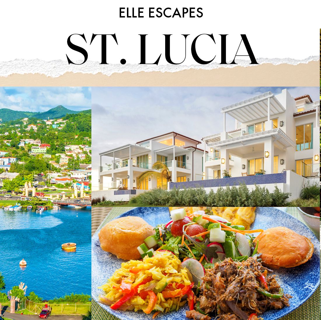 What to see, eat, drink, and where to stay on the Caribbean island of St. Lucia.