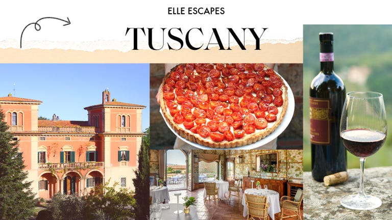 wine, villas, pizza in tuscany