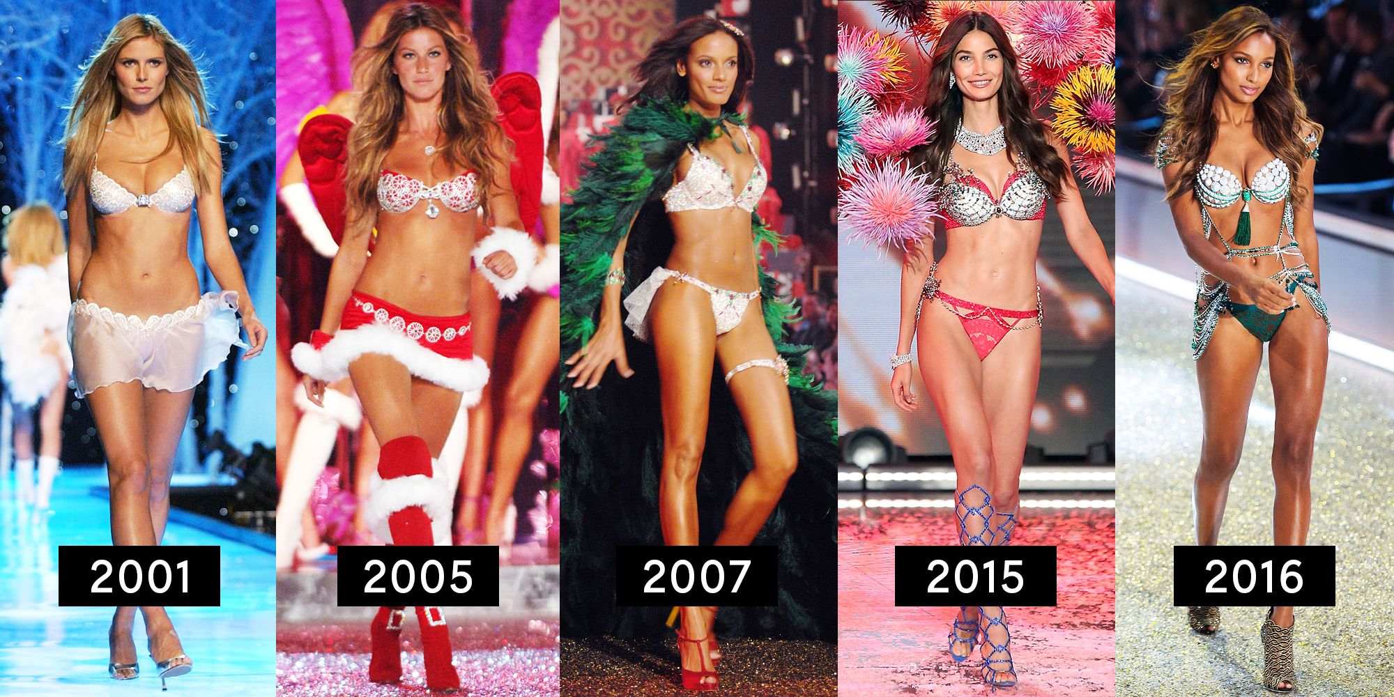 Victoria's Secret Fantasy Bra Through the Years