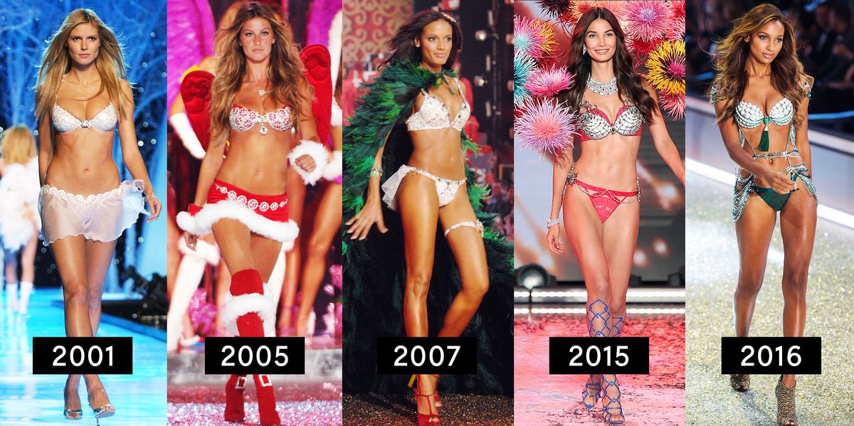 Victoria's Secret Fantasy Bras Throughout The Years