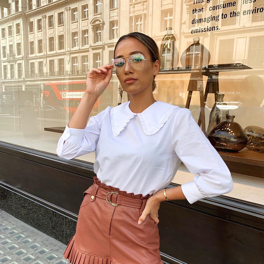 corta plisada Zara viral de tendencia Instagram