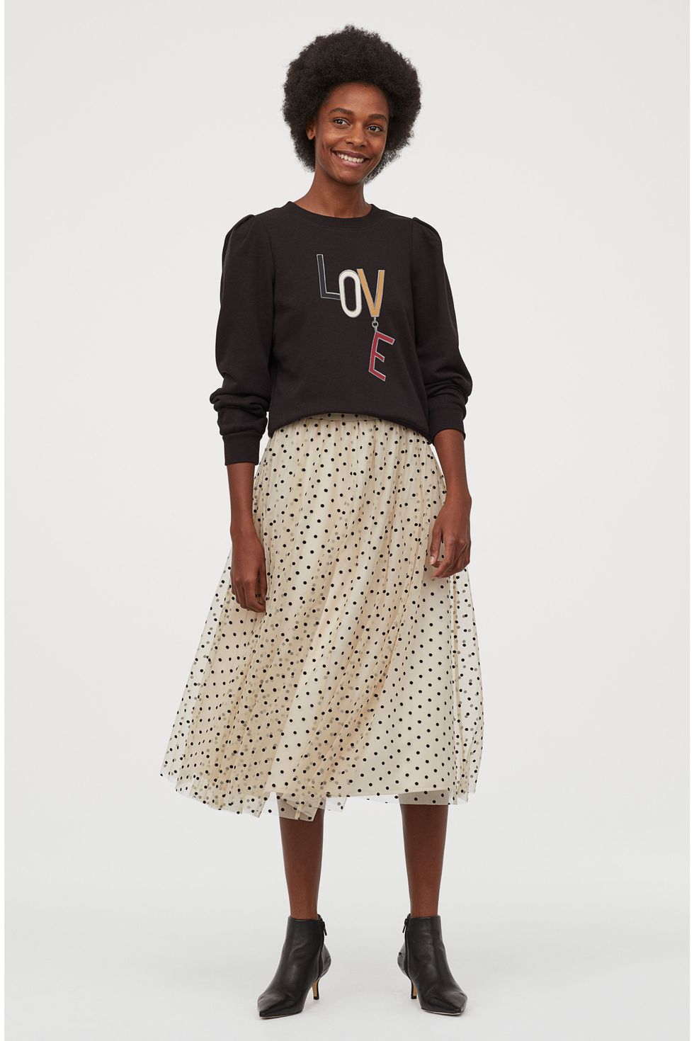 La falda de tul de llega a H&M para look perfecto