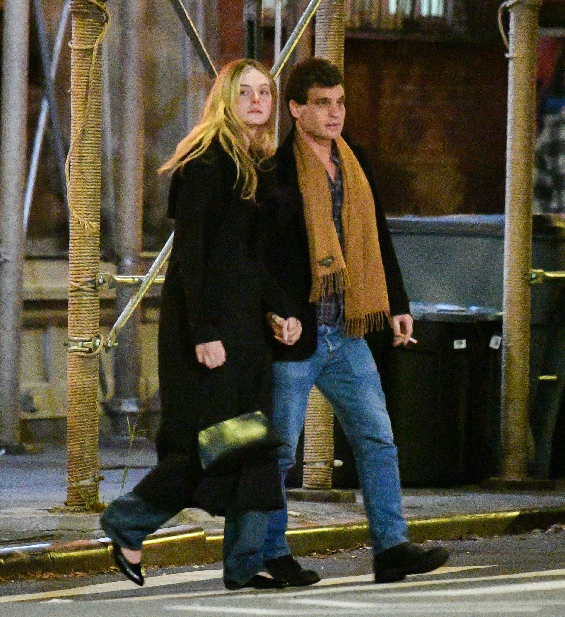 Elle Fanning Holds Hands on Date with Rolling Stone Magazine CEO Gus Wenner