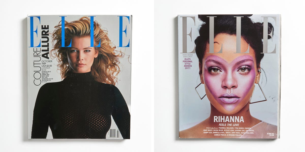 The Best Beauty Looks From Every Era of ELLE