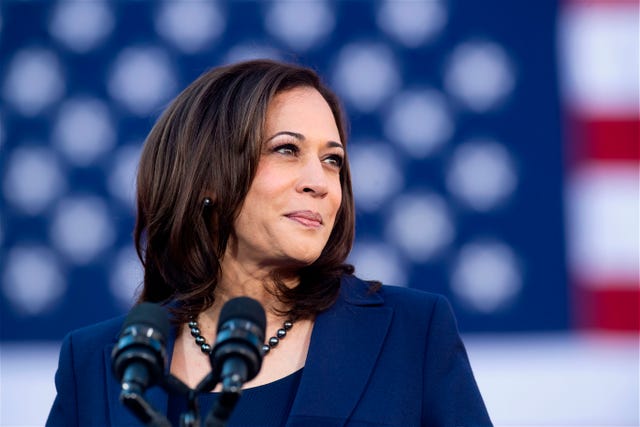 senadora kamala harris, candidata a vicepresidenta usa con joe biden ellees