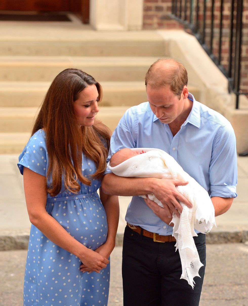 Kate Middleton príncipe George hospital