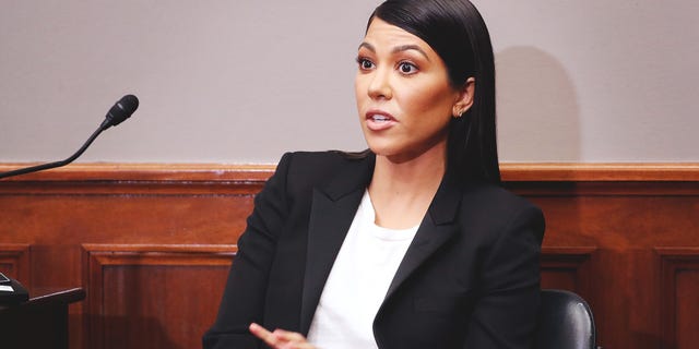 Kourtney Kardashian Lobbies for Cosmetics Regulation in Washington D.C.