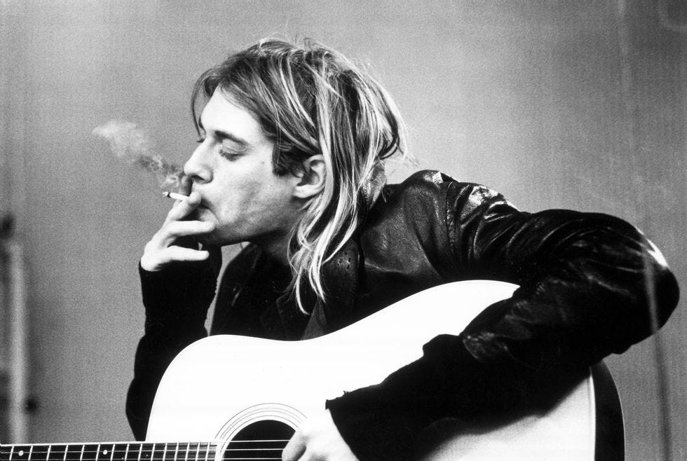 25 Momentos De Kurt Cobain En Fotos Mejores Imágenes De Kurt Cobain 5340