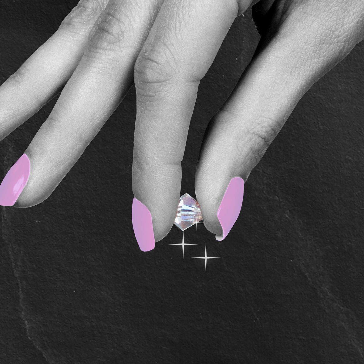Patent for Natural Diamonds on Nails