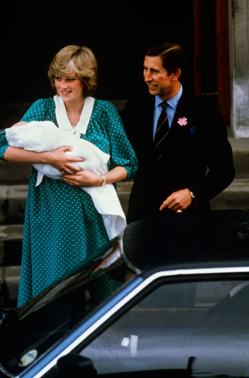 princesa Diana príncipe Carlos príncipe William hospital