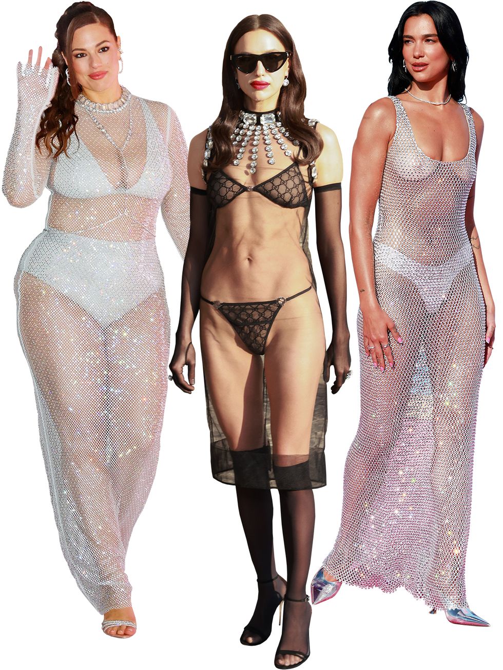 9 Naked Dresses That Call For Stick-On Underwear, Which Is
