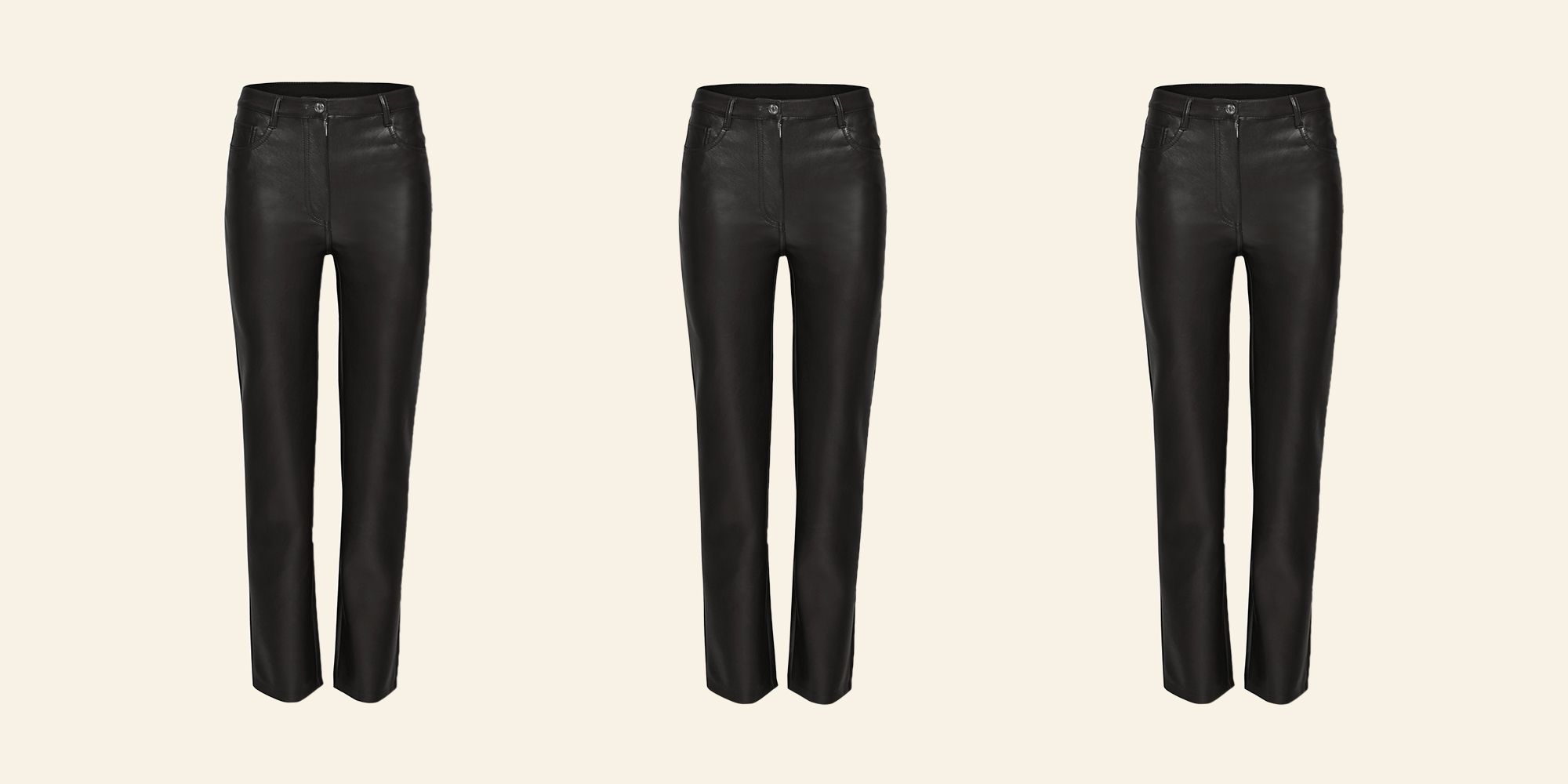 Esther Sedlaczek wearing REPLAY Fake Leather Pants. Check it out here:  https://www.replayjeans.com/de/shop/product/damen/hosen/jog… | Jogginghose,  Kunstleder, Leder