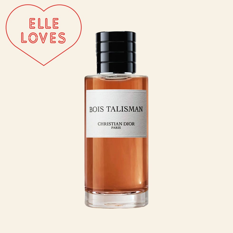 fragrance bottle labeled bois talisman by christian dior