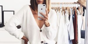 Lunes frente al espejo reto de moda de Elle en Instagram