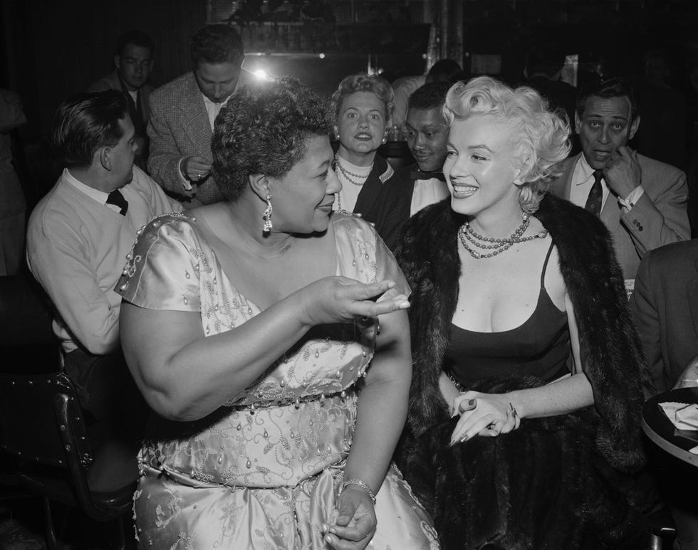 marilyn monroe y ella fitzgerald