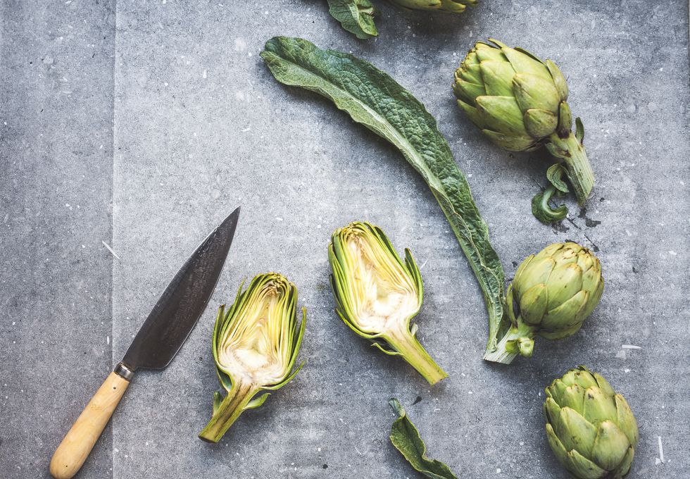 las mejores verduras para adelgazar alcachofas