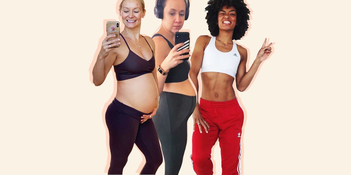 My Pregnant Body - 3 Fitness Influencers On The Reality of Working Out Until Birth 
