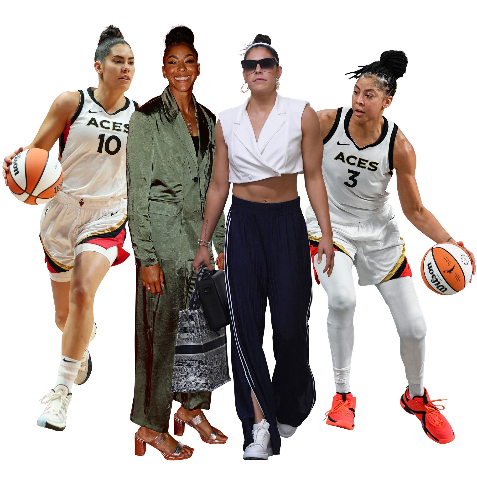 Sometimes, Candace Parker has a hard time believing it's real. The WNBA star has spent 16 seasons in the league, where she's been named to seven All-Star teams and has won two championships. Parker has played professionally in Russia, China, and Turkey, and she's won two gold medals with the U.S. Olympic team, as well as two national championships at the University of Tennessee. At 37, the 6'4