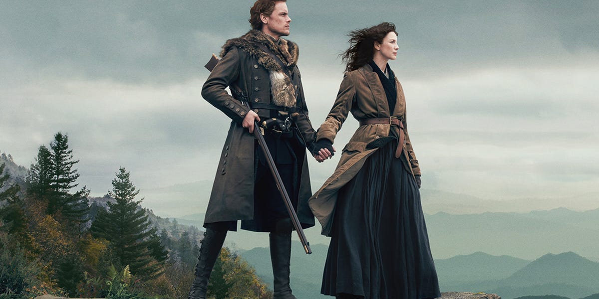 outlander season 4, sam heughan, caitriona balfe, outlander, outlander star...