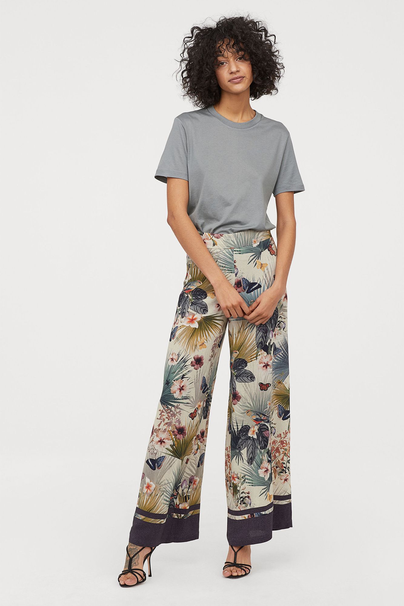 Estos 7 pantalones 'palazzo' de H&M visten que cualquier vestido