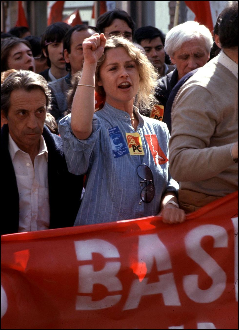 Marisol Pepa Flores manifestación otan 1986
