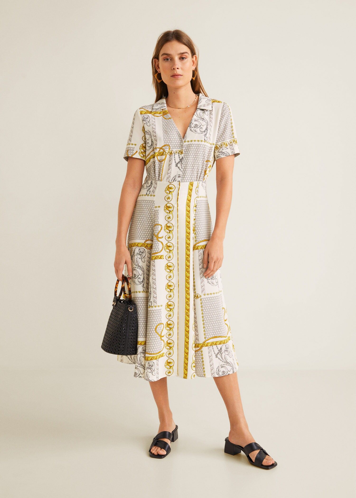 Mango vestidos rebajas online verano 2020