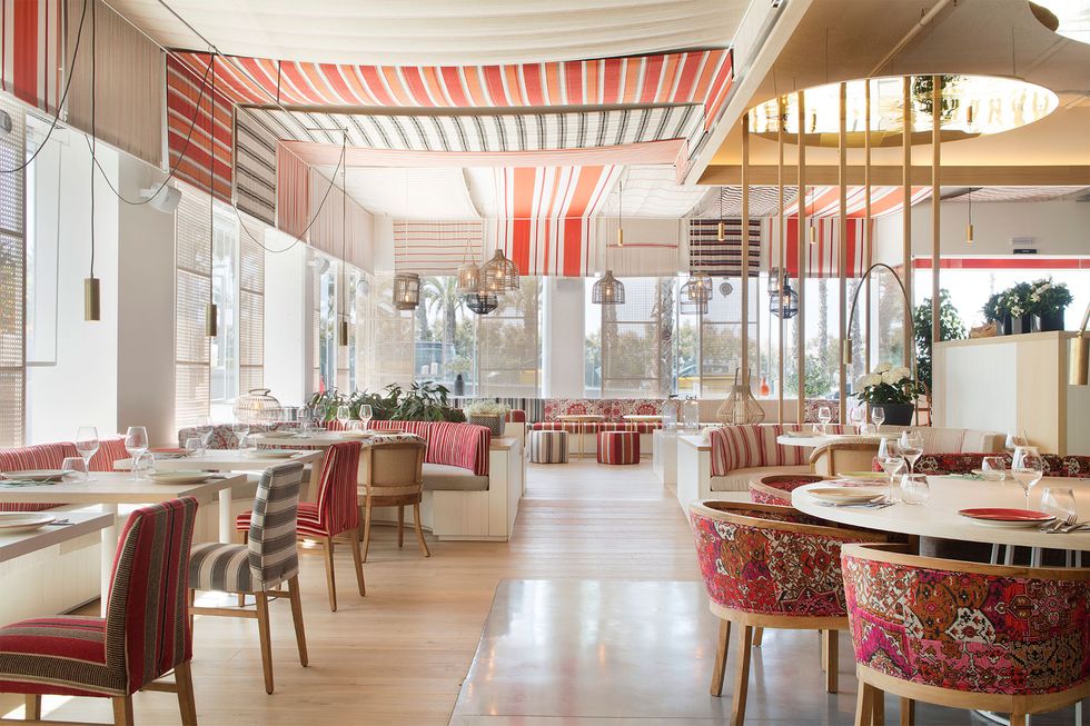 restaurantes espanoles con decoracion bonita mana 75 barcelona