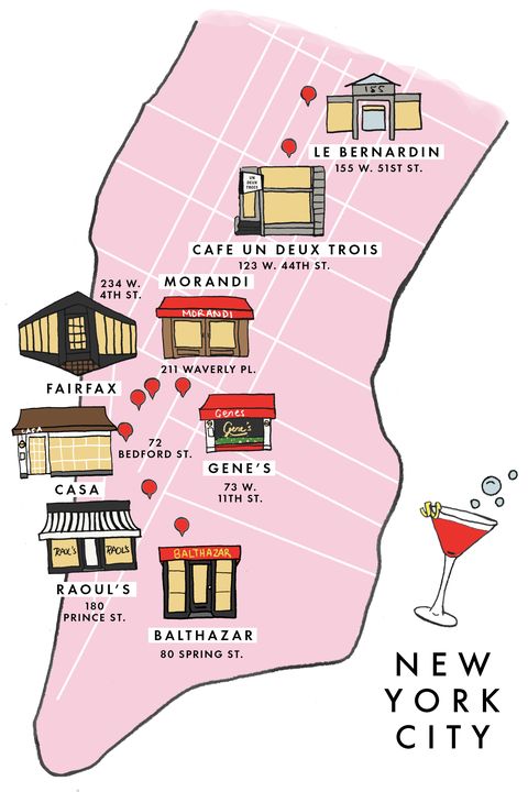 sarah jessica parker’s guide to the best bars in new york city