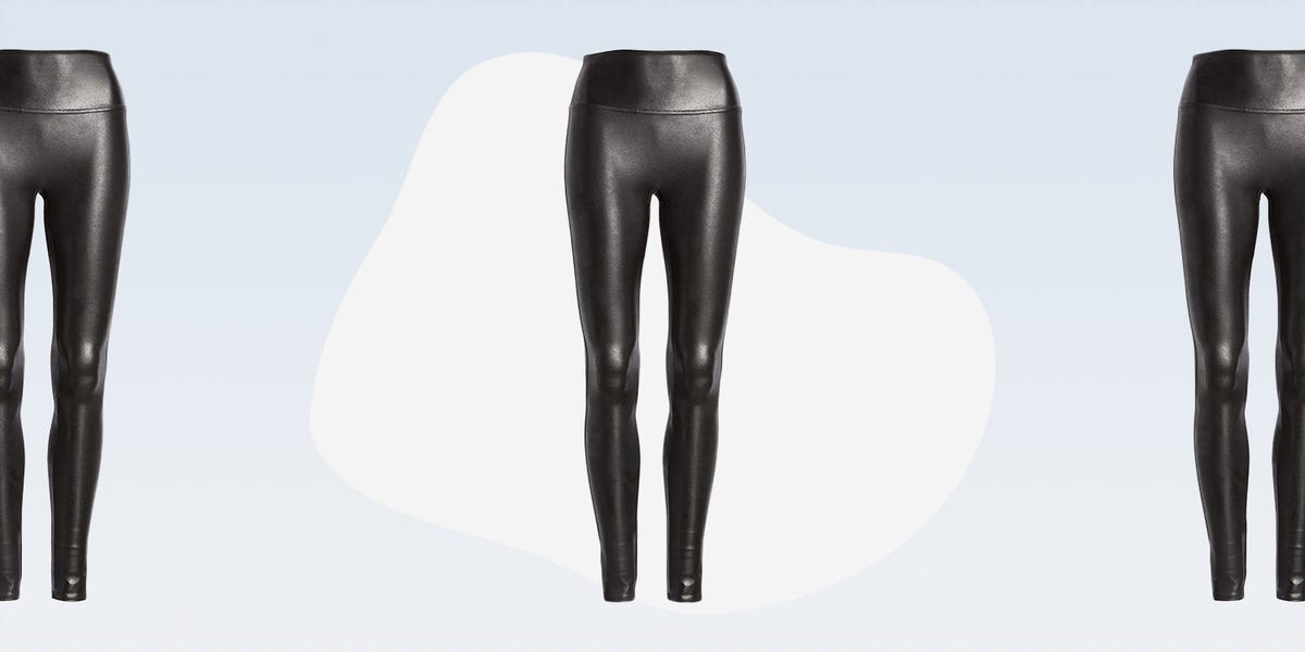 spanx faux leather leggings