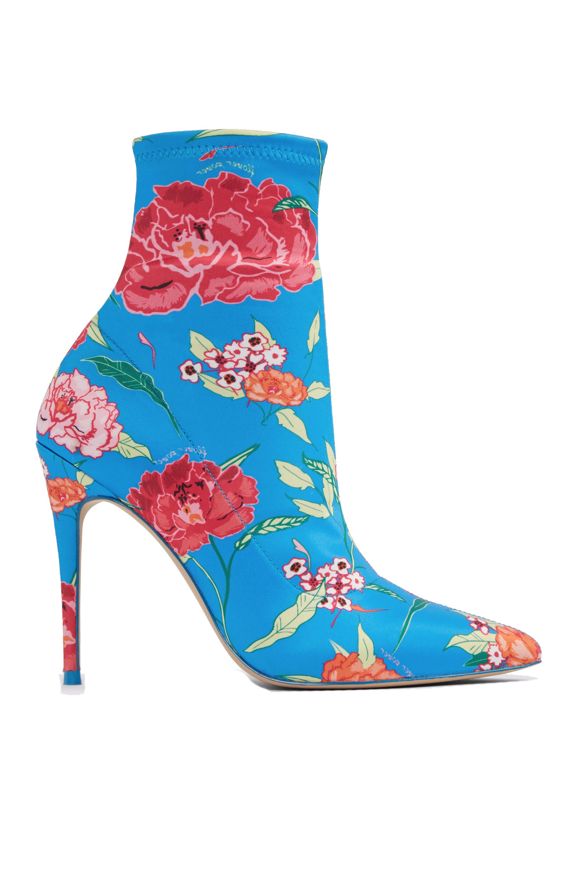 Aldo floral boots sale