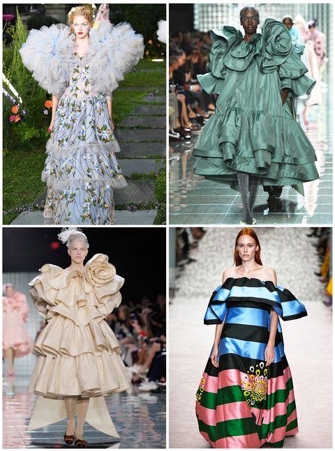 Fashion, Clothing, Fashion model, Dress, Runway, Pattern, Haute couture, Outerwear, Victorian fashion, Fashion design, 