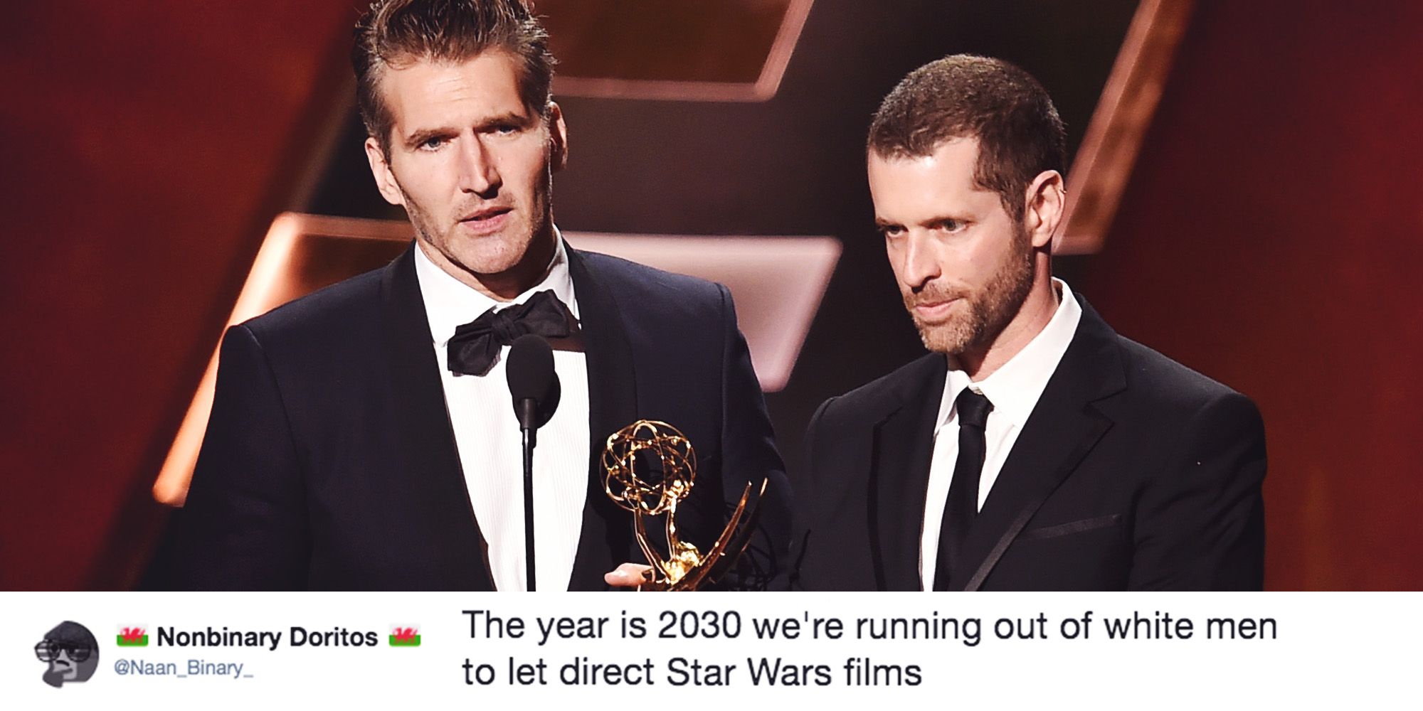 Twitter Reactions to David Benioff and DB Weiss Star Wars News - People Are  Not Happy the 