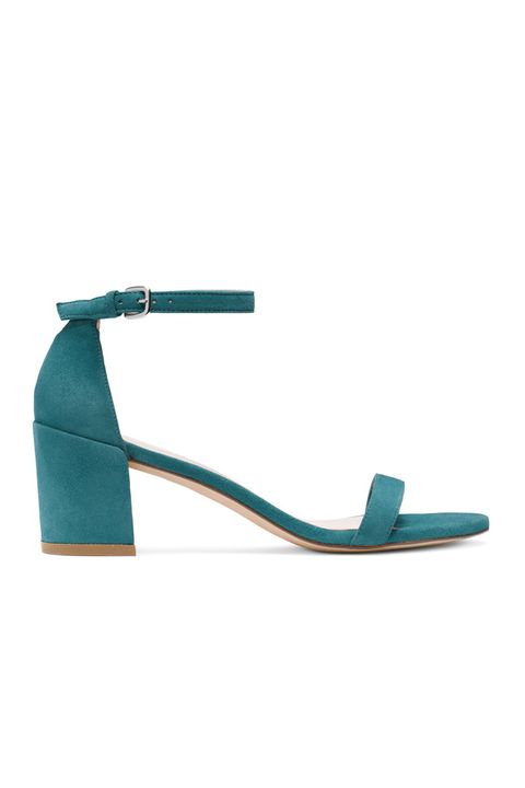 Footwear, Turquoise, Sandal, Teal, Turquoise, Slingback, Shoe, Electric blue, Fashion accessory, Strap, 