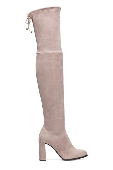 Footwear, Boot, Knee-high boot, Shoe, Beige, Brown, Leather, Suede, Durango boot, Riding boot, 