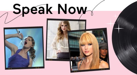 taylor swift speak now album art and paparazzi shots