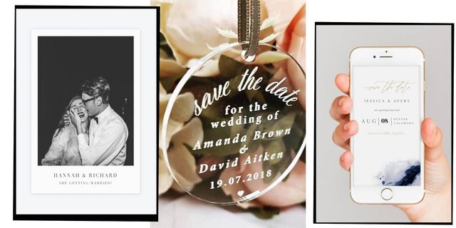 Gold Calligraphy Save the Date - Fine Day Press