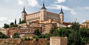 El Alcázar de Toledo y el Puente de Alcántara