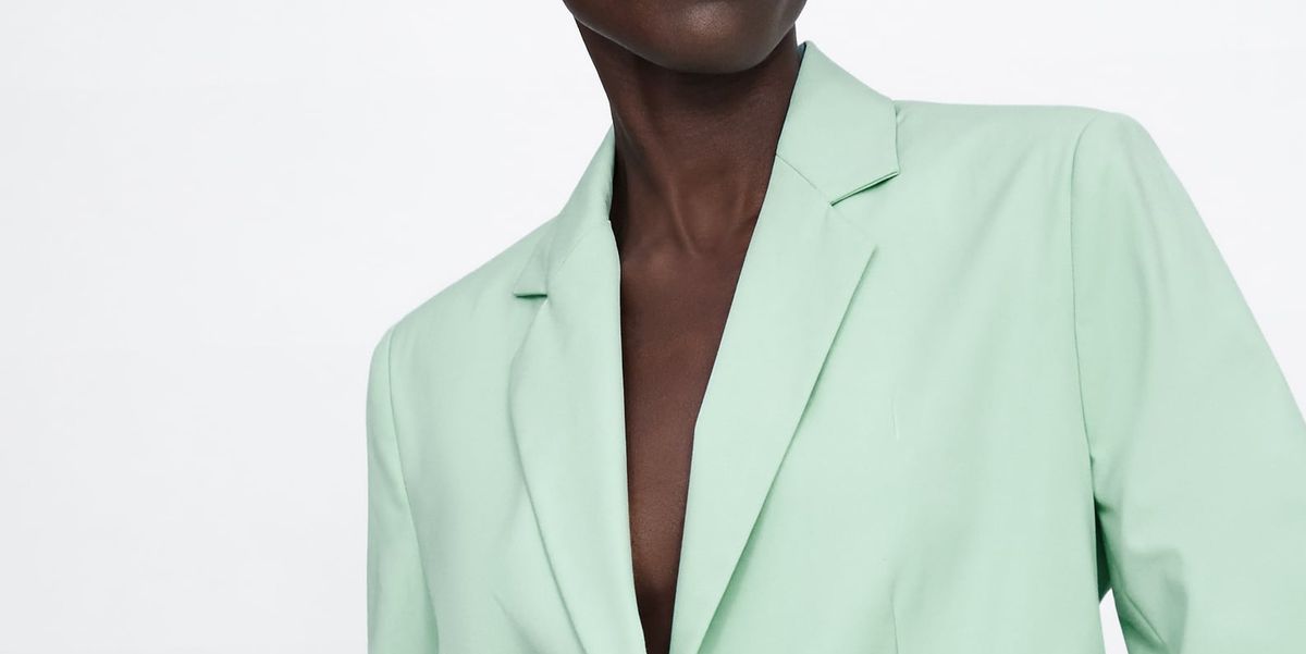 Resolver preparar Aeródromo Éste es el traje de mujer de Zara verde más vendido de la temporada
