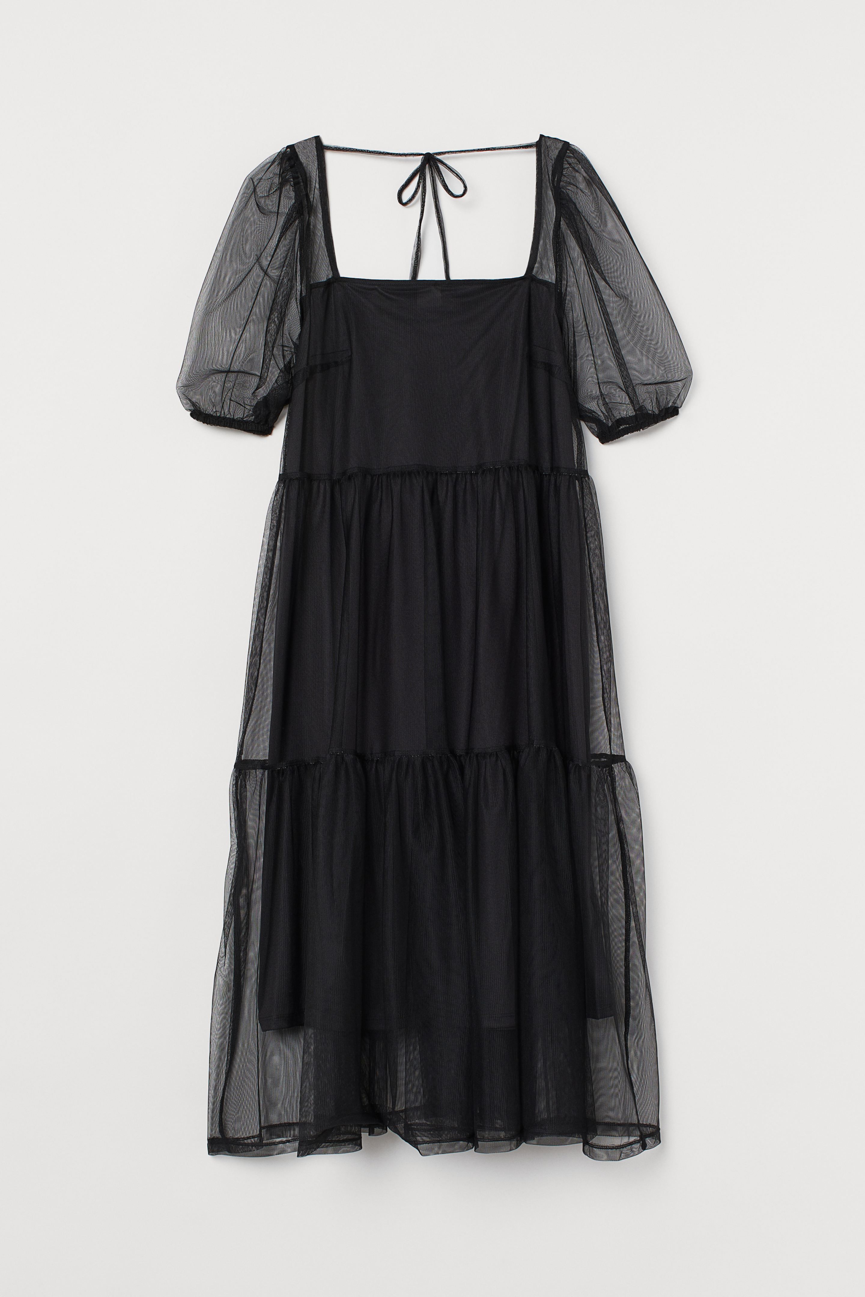 Vestidos negros cortos largos midi de Zara H M Stradivarius Mango