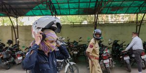 all-female bike squad in India