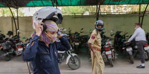 all-female bike squad in India