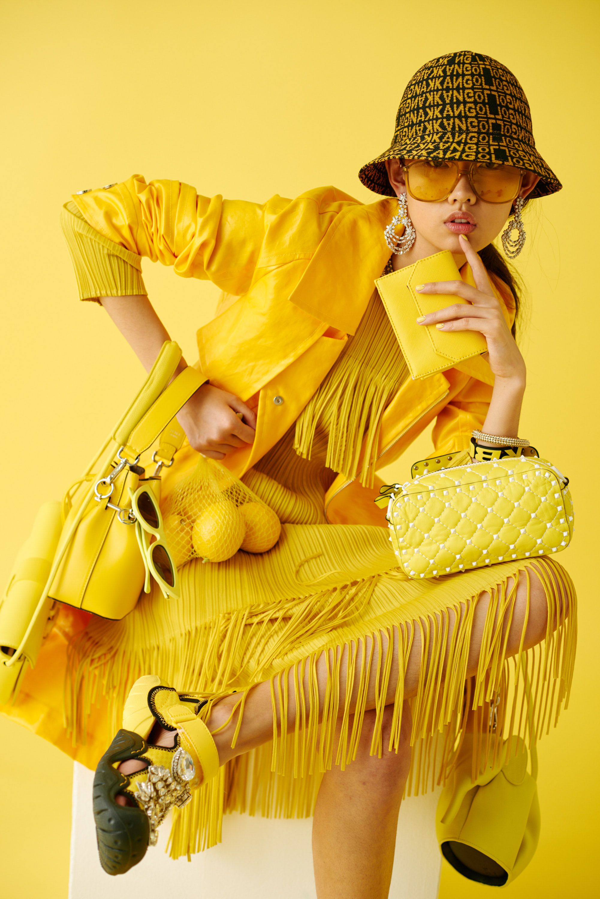 Bright Yellow The Colour Which Has Come To Define Gen Z