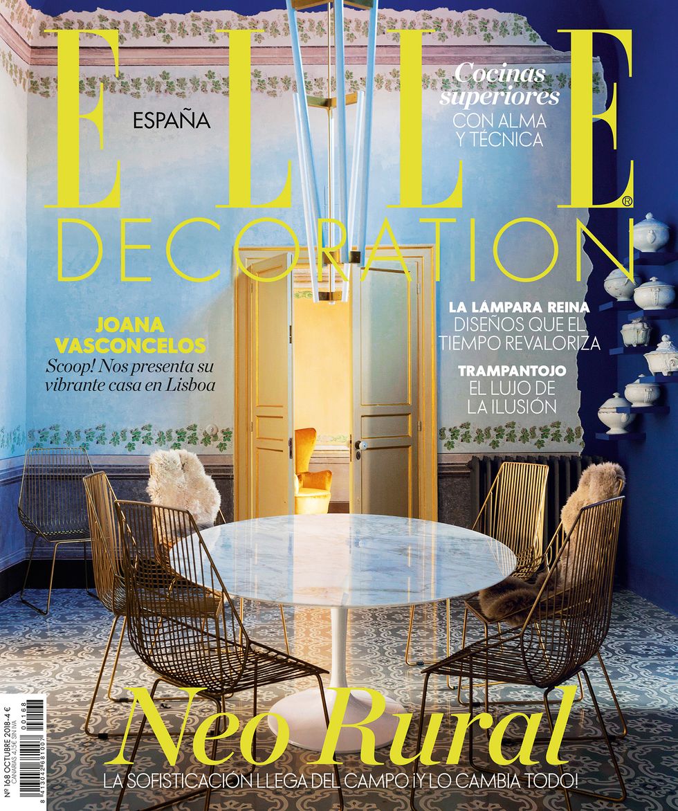 Yellow, Magazine, Interior design, Room, Font, Furniture, Design, Advertising, Book cover, Material property, 